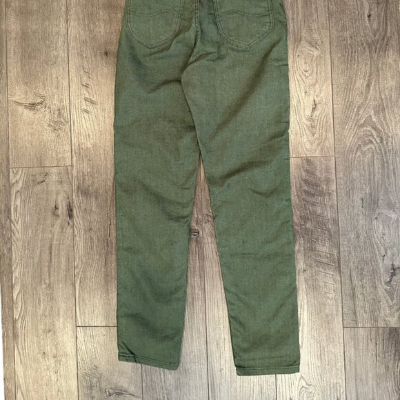 Vintage 60s Lady Lee Stretch Rider Women's High-Rise Denim Jeans - Size 24x29 - Picture 3 of 6